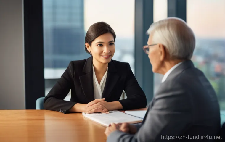 펀드투자상담사 교육과정 비교 - **Prompt:** A modern fund investment advisor, gender-neutral, wearing sharp, professional business a... 펀드투자상담사 교육과정 비교 - **Prompt:** A modern fund investment advisor, gender-neutral, wearing sharp, professional business a...