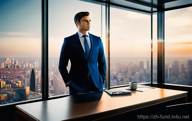 펀드투자상담사 자격증 유지 조건 - **Prompt 1: The New Horizon of Professional Finance**
    "A sophisticated young professional, dress...