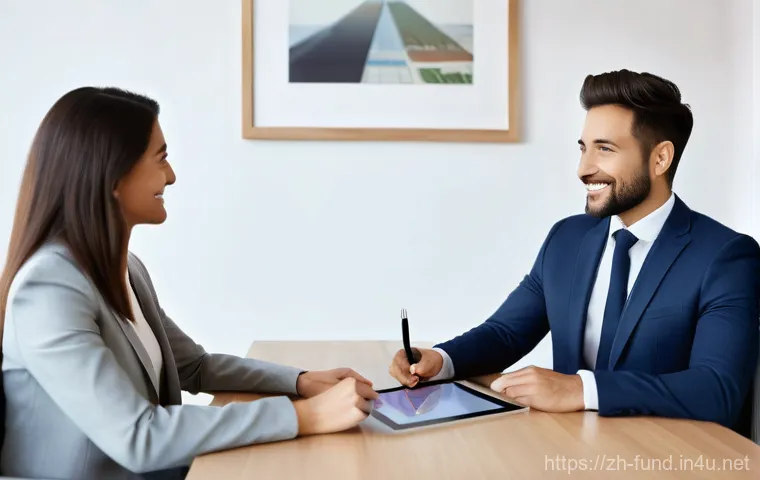 펀드투자상담사로서의 비전 및 사명 - **Prompt:** A professional financial advisor, a confident woman in her late 30s wearing a chic busin... 펀드투자상담사로서의 비전 및 사명 - **Prompt:** A professional financial advisor, a confident woman in her late 30s wearing a chic busin...