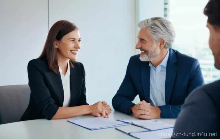 펀드투자상담사와 관련된 직무 환경 변화 - **Prompt:** A visually dynamic image set in a sleek, futuristic financial advisory office bathed in ... 펀드투자상담사와 관련된 직무 환경 변화 - **Prompt:** A visually dynamic image set in a sleek, futuristic financial advisory office bathed in ...
