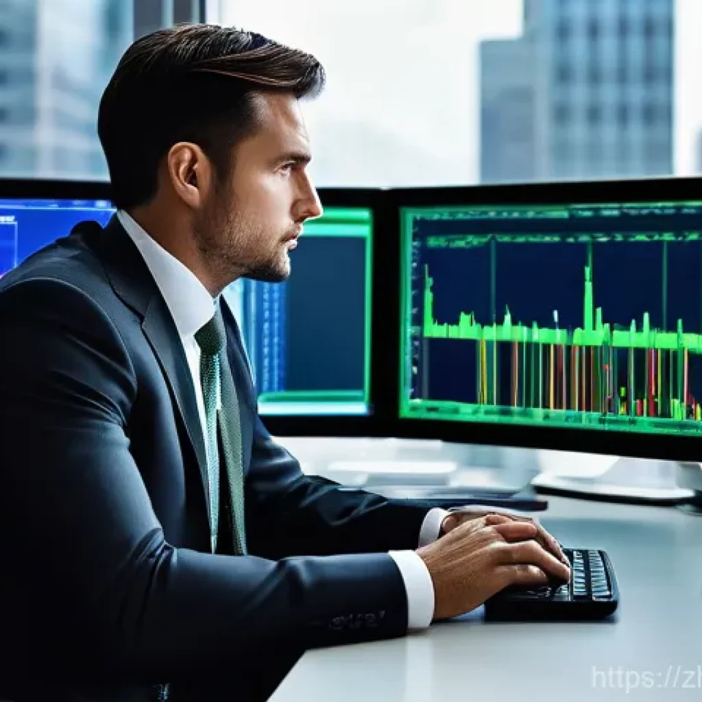 펀드투자상담사와 펀드매니저의 차이 - **Fund Manager in Action: The Market Navigator**
A highly focused male fund manager, in his late...