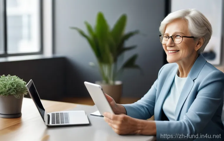 펀드투자상담사로서 업무 효율성 향상 전략 - An intelligent and sharp female financial advisor, with a contemporary hairstyle, stands confidently... 펀드투자상담사로서 업무 효율성 향상 전략 - An intelligent and sharp female financial advisor, with a contemporary hairstyle, stands confidently...