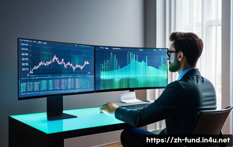 펀드투자상담사와 관련된 최신 금융 트렌드 - **AI Financial Advisor and Personalized Investment:** A young professional, dressed in smart casual ...