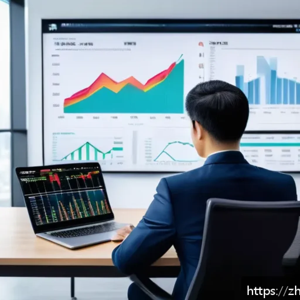 펀드투자상담사와 관련된 자격증 동향 - A modern financial advisor consulting with a diverse group of adult clients in a sleek, high-tech of...